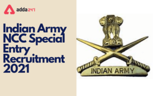 Indian Army Bharti NCC Online Form 2021 