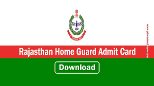 Home Guard rajasthan Physical Admit Card 2021 [PDF] Download 