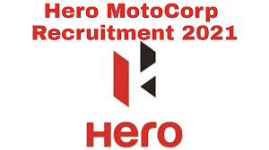 Hero Motocorp Vacancy 2021 Apply Online