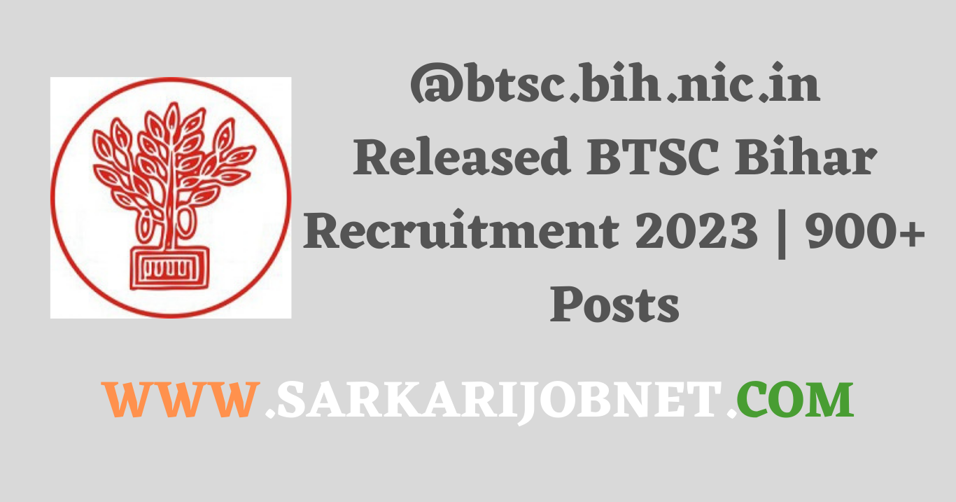 BTSC Bihar ITI Instructor Recruitment 2023