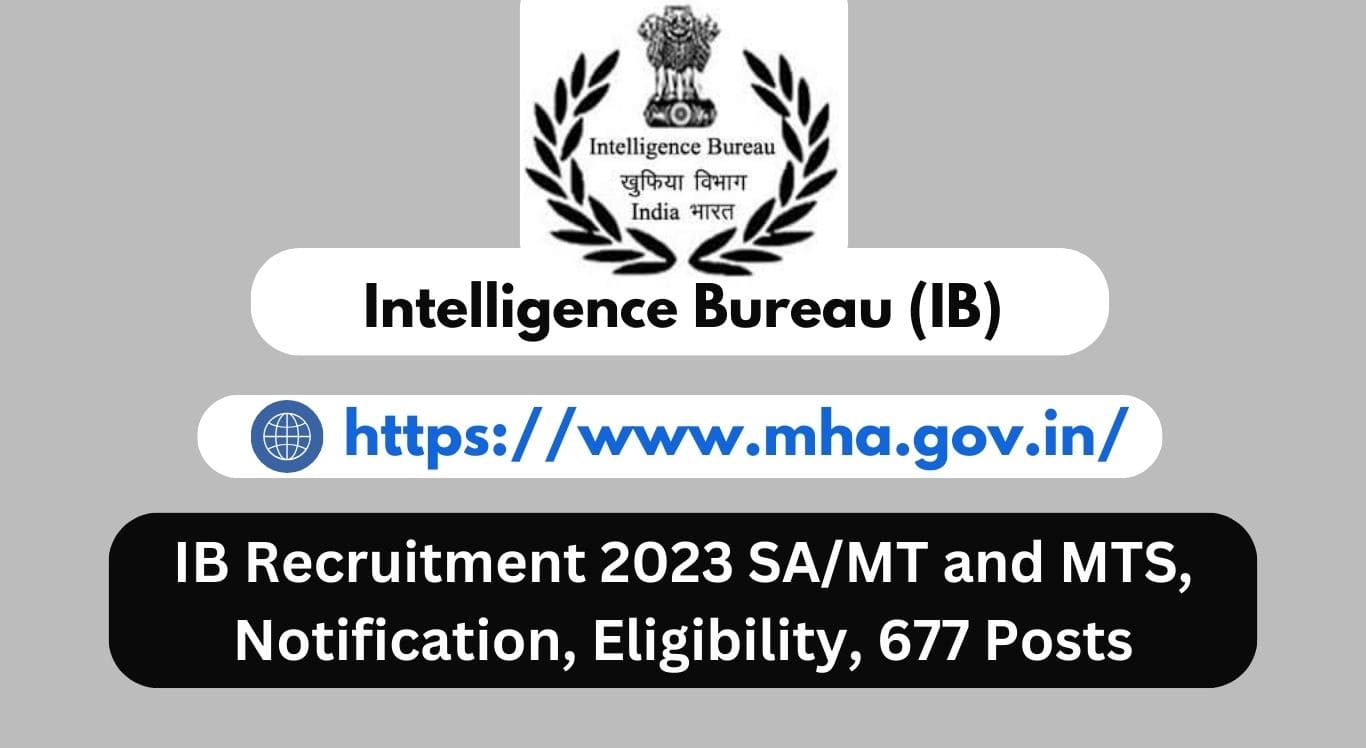 IB Recruitment 2023